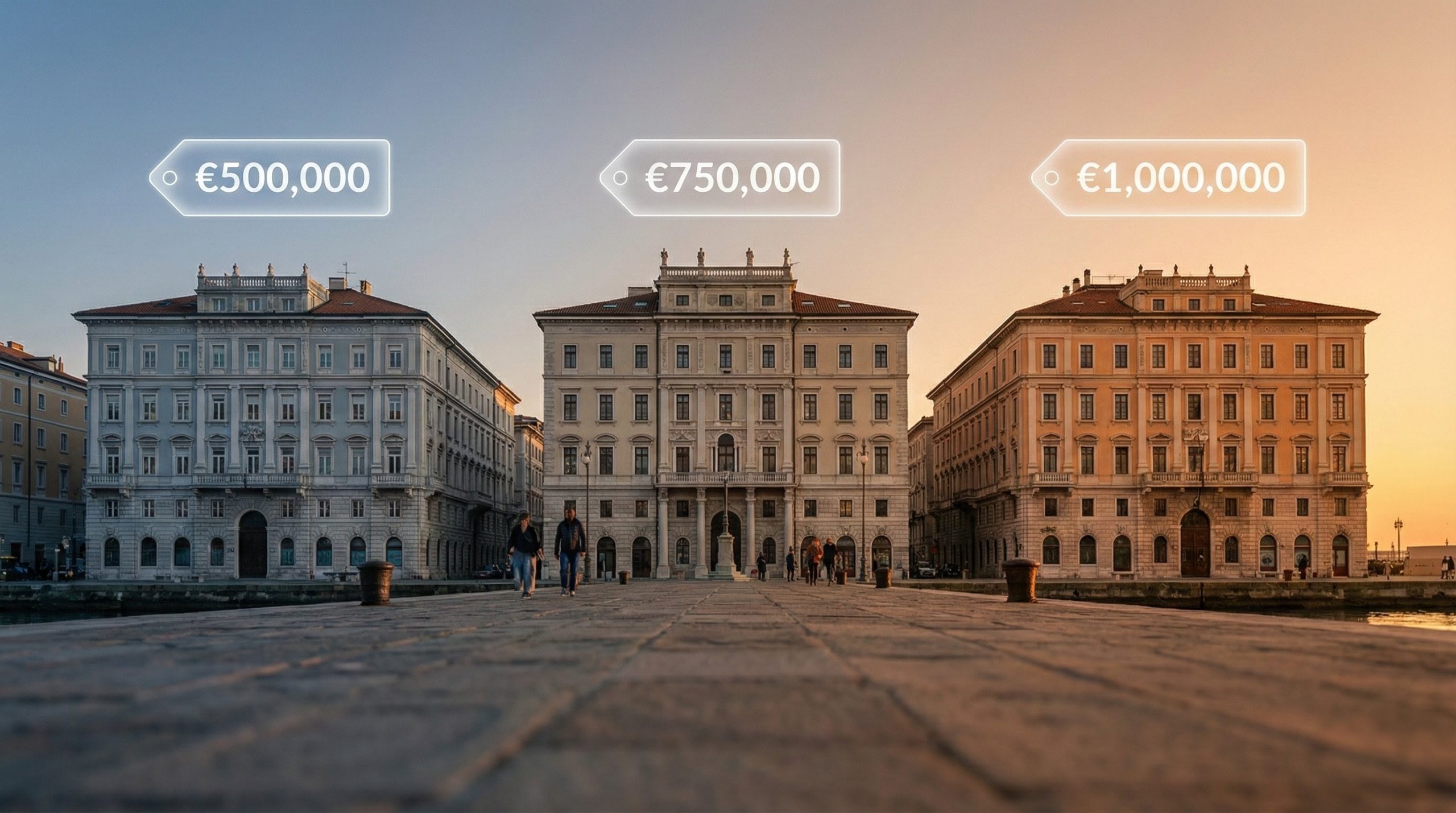 Un appartamento a Trieste, tre prezzi diversi: come cambia davvero la storia della vendita